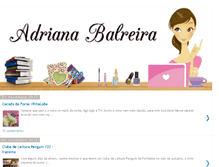 Tablet Screenshot of adrianabalreira.com